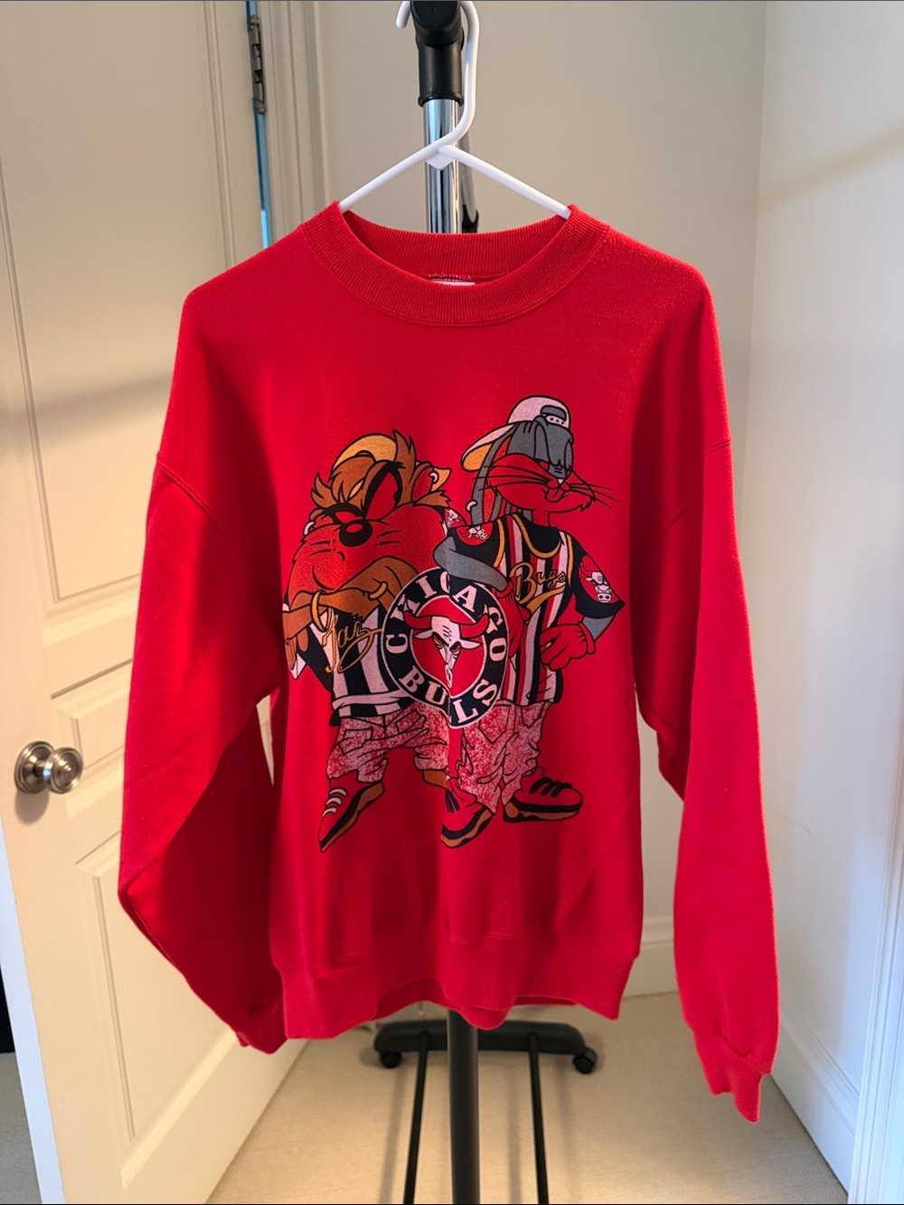 Vintage Looney Tunes Chicago Bulls Sweater